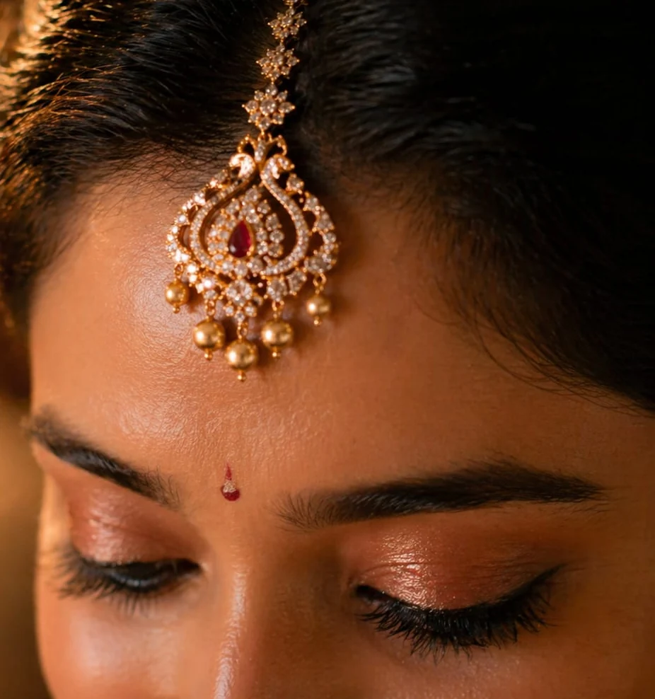 Elegant bridal jewellery